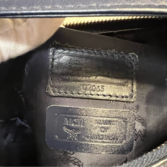 MCM shoulder bag‎ navy blue - Picture 15 of 16